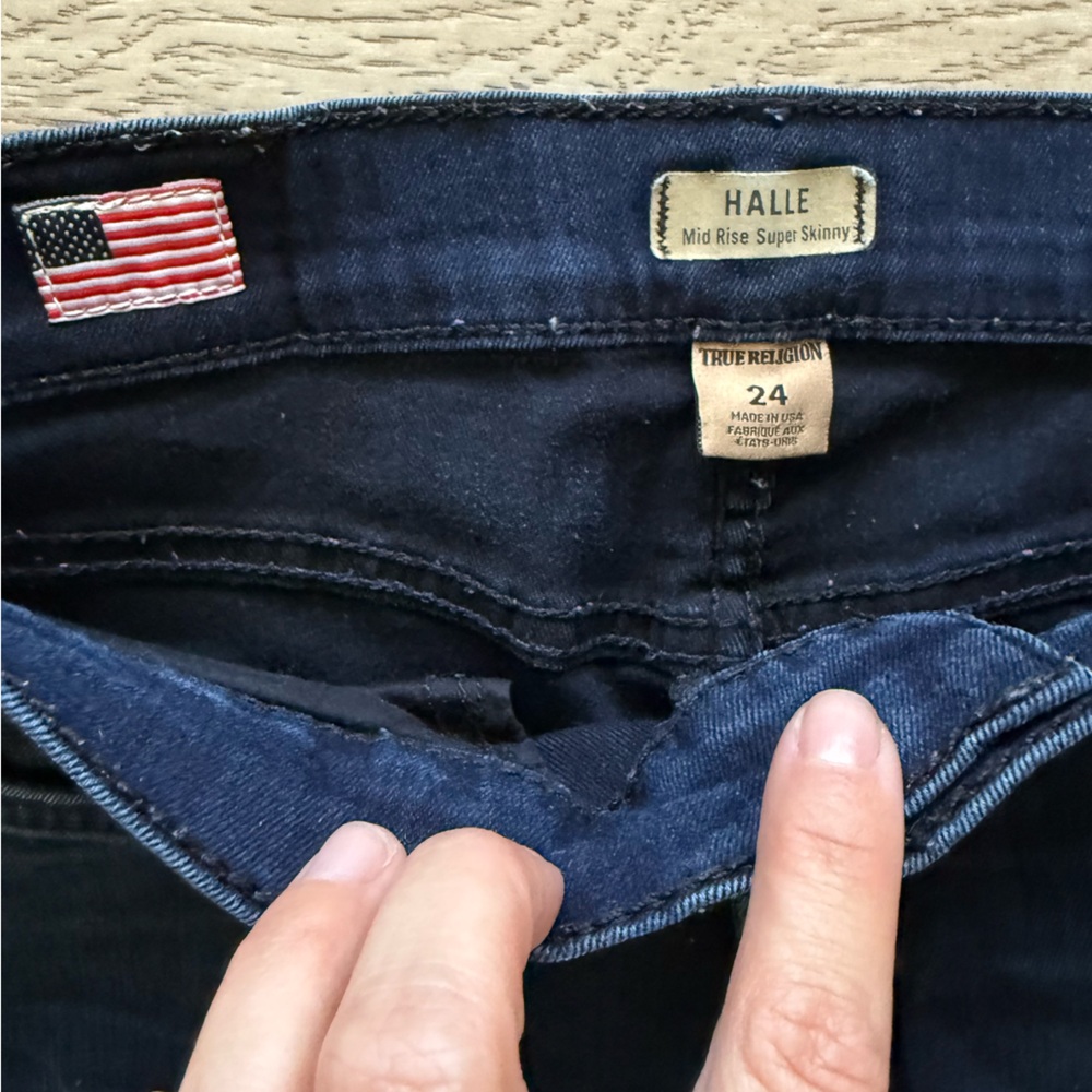 True Religion Indigo Denim Jeans - Picture 4 of 4